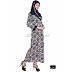 Summer Abaya- Blue Print 